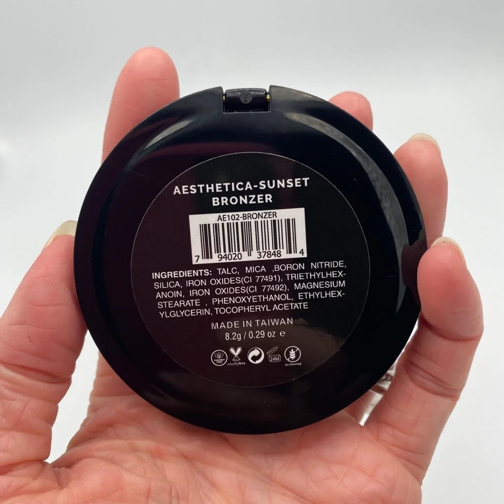 Aesthetica Sunset Bronzer Beachy Glow Matte Bronzing Powder BNIB Full Size